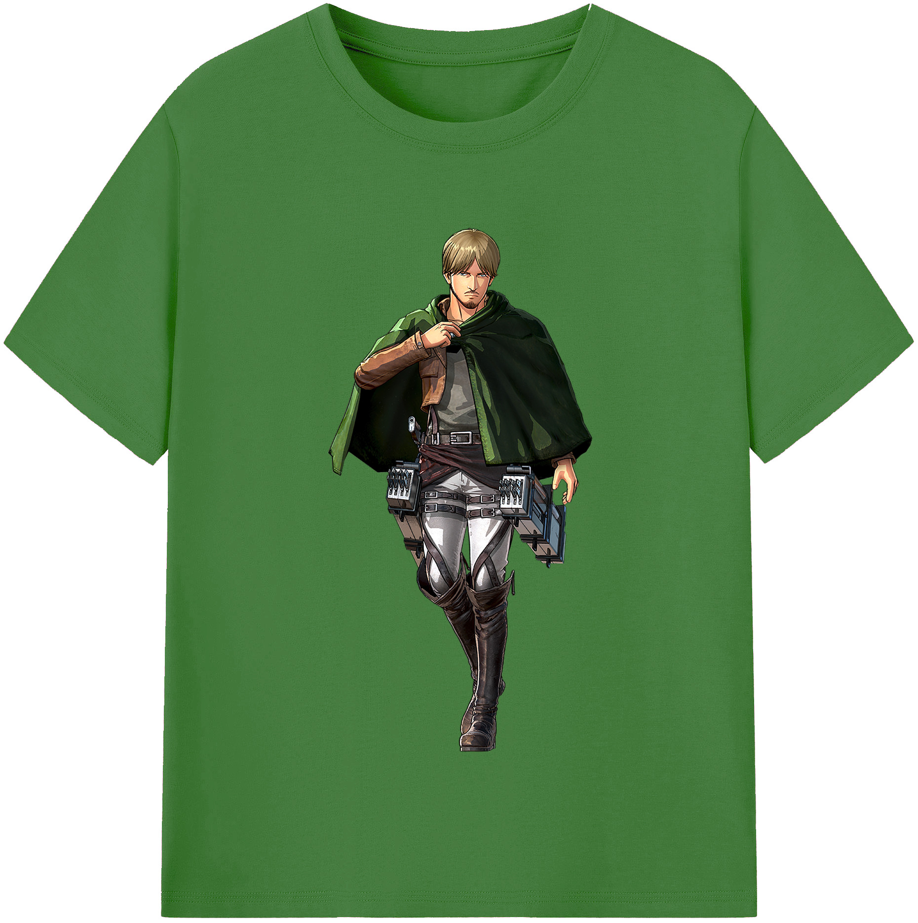 （画像用） 進撃の巨人 ミケ·ザカリアス Attack on Titan Mike Zakarius レディースカジュアルプリントTシャツ（綿100％）